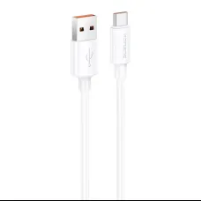 Foneng X108 USB-A - USB-C kábel, 3A, 1m (fehér)