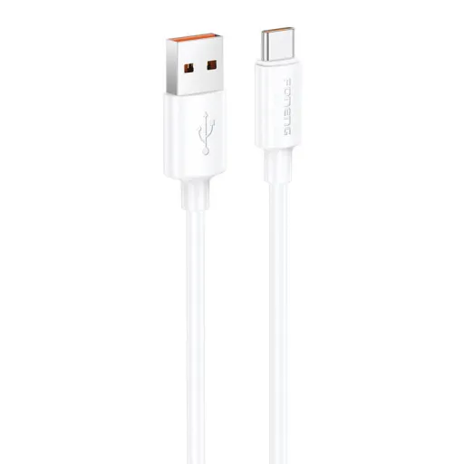 Foneng X108 USB-A - USB-C kábel, 3A, 1m (fehér)