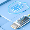 Cable USB-C to USB-C Foneng X106 60W, 1,2m (fehér) - 1. kép
