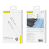 Cable USB-C to USB-C Foneng X106 60W, 1,2m (fehér) - 2. kép