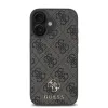 Guess PU 4G Small Metal Logo MagSafe tok iPhone 16 barna tok - 0. kép