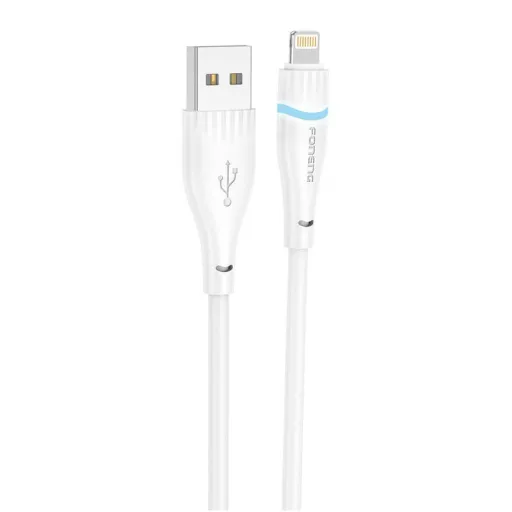 Cable USB-A - Lightning Foneng X101 2,4A, 1,2m (fehér) Lightning USB kábel