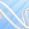 Cable USB-A - Lightning Foneng X101 2,4A, 1,2m (fehér) Lightning USB kábel - 1. kép