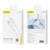 Cable USB-A - Lightning Foneng X101 2,4A, 1,2m (fehér) Lightning USB kábel - 2. kép