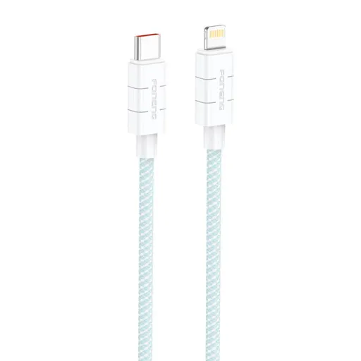 Foneng XS02 PD27W USB-C - Lightning kábel, 1,2m (kék)