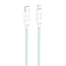 Foneng XS02 PD27W USB-C - Lightning kábel, 1,2m (kék)