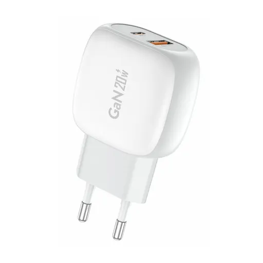 Foneng EU41 USB-CUSB-A 25W Hálózati Töltő (fehér)