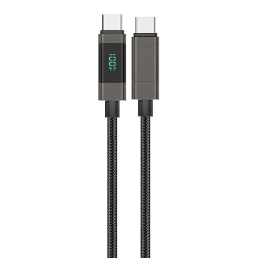 Foneng XS05 100W USB-C to USB-C kábel (fekete)