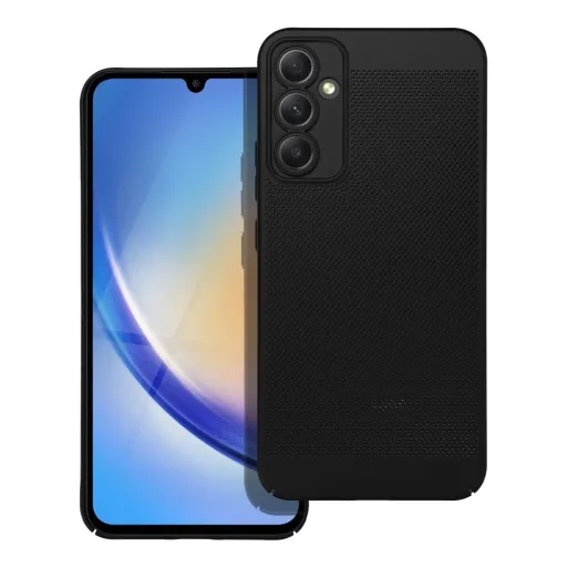 BREEZY tok Samsung Galaxy A34 5G készülékhez fekete BREEZY tok Samsung Galaxy A34 5G készülékhez fekete