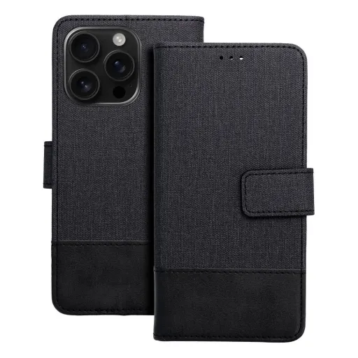 GOMMA fliptok SAMSUNG A52 5G / A52 LTE (4G) / A52s 5G fekete tok GOMMA fliptok SAMSUNG A52 5G / A52 LTE (4G) / A52s 5G fekete tok