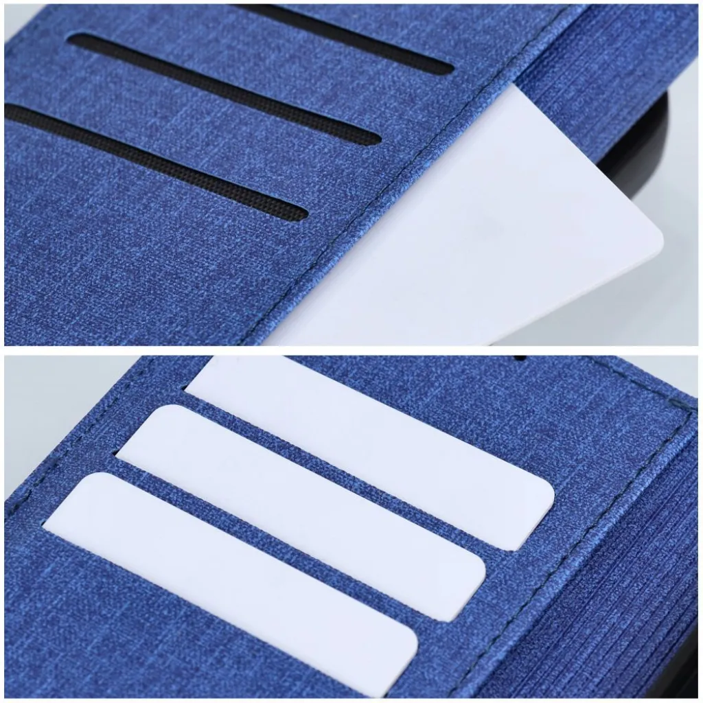 GOMMA fliptok SAMSUNG A41 kék tok - 9