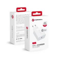 FORCELL F-ENERGY TFK-TC-45WPD utazó töltő Type C PD QC4.0 3A 45W fehér