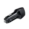 FORCELL F-ENERGY Carbon CC50-1A1C autós töltő Type C + USB A PD QC3.0 3A 38W fekete - 2. kép