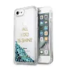 iPhone 6/7/8/SE 2020 / SE 2022 Guess Liquid Glitter Party tok kék thumbnail