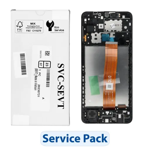 ServicePack LCD Kijelző SAMSUNG A12 A125F GH82-24490A