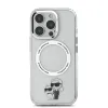 Karl Lagerfeld IML Karl és Choupette MagSafe tok iPhone 16 Pro Max Transparent tok - 0. kép