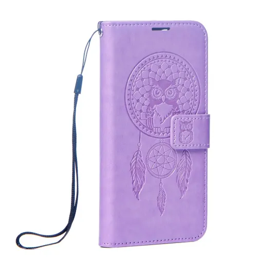 MEZZO fliptok Samsung Galaxy S24 FE dreamcatcher lila tok