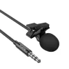 HOCO mikrofon mobiltelefonhoz Jack 3,5mm L14 2 m fekete - 4. kép