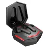 Bluetooth fülhallgató TWS ART AP-TW-G10 GAMING mikrofonnal és Type C dokkolóállomással fekete - 1. kép