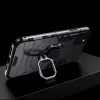 Gyűrűs Páncél Tok Iphone 16 Pro Max Fekete - 4. kép