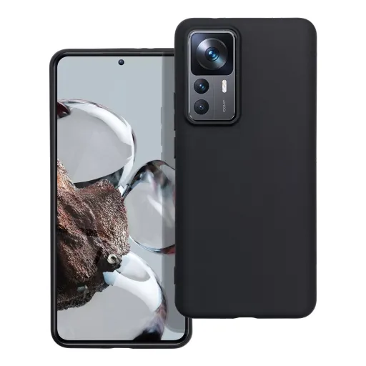 Matt tok XIAOMI 12T / 12T Pro fekete tok Matt tok XIAOMI 12T / 12T Pro fekete tok