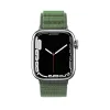 Szíj Alpine acél csattal Apple Watch 42/44/45/49 mm - zöld - 0. kép