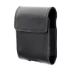 ROYAL univerzális horizontális bőrtok övre méret V SAMSUNG FLIP 1 / 2 / 3 / 4 / HUAWEI P50 Pocket / MOTOROLA RAZR 5G fekete tok - 2. kép