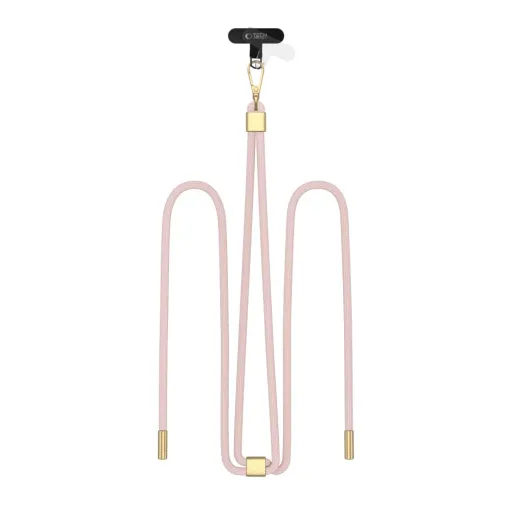 TECH-PROTECT C2S ROPE KERESZTPÁNT BABY PINK/ARANY