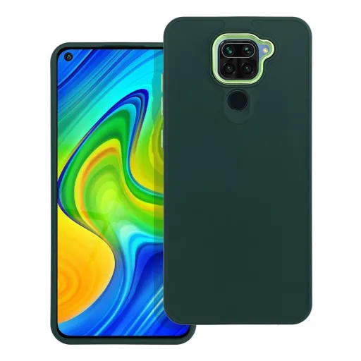 FRAME tok XIAOMI Redmi Note 9 zöld tok