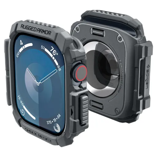 SPIGEN RUGGED ARMOR APPLE WATCH 10 (46 MM) SÖTÉTSZÜRKE tok