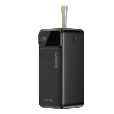 Choetech B732 Powerbank 50000 mAh 22.5W PD és QC - fekete