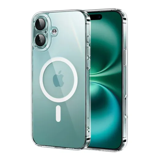 Ugreen Classy Clear Magnetic tok iPhone 16 Plus - Átlátszó