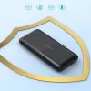 Choetech B654 10000mAh 22.5W USB-A / USB-C / micro USB powerbank beépített USB-C / Lightning kábellel - fekete - 2. kép