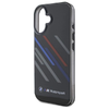 BMW Motosport IML Random Stripes iPhone 16 Plus tok - Fekete - 4. kép