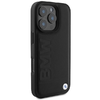 BMW Bőr Hot Stamp MagSafe iPhone 16 Pro tok - Fekete tok - 2. kép
