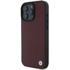 BMW Sign Leather Diamond Metal Logo MagSafe tok iPhone 16 Pro Max - Piros - 0. kép