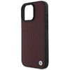BMW Sign Leather Diamond Metal Logo MagSafe tok iPhone 16 Pro Max - Piros - 4. kép