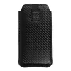 Wonder CARBON Tok (XXL Méret) Samsung S23 Ultra/S22 Ultra/M33/M23/A14 5G/Xiaomi Redmi 12C FEKETE tok - 0. kép
