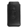 Wonder CARBON Tok (XXL Méret) Samsung S23 Ultra/S22 Ultra/M33/M23/A14 5G/Xiaomi Redmi 12C FEKETE tok - 1. kép