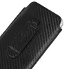 Wonder CARBON Tok (XXL Méret) Samsung S23 Ultra/S22 Ultra/M33/M23/A14 5G/Xiaomi Redmi 12C FEKETE tok - 2. kép