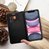 LUNA Carbon fliptok iPhone 16 Pro fekete tok - 2. kép