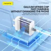 Foneng Fali töltő EU62 GaN - Type C - PD 45W Type C - Type C kábellel fehér - 1. kép