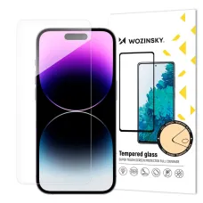 Wozinsky Full Cover Rugalmas Üveg Hibrid Üveg az egész képernyőre iPhone 16 Pro-hoz üvegfólia