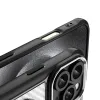 Leading Series MagSafe Szilikon Tok iPhone 16 Pro Max - Fekete tok - 4. kép