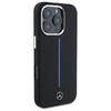 Mercedes Silicone Blue Stripe MagSafe iPhone 16 Pro tok - Fekete - 2. kép