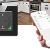 Avatto N-WOT10-EU-B TUYA intelligens WiFi fali aljzat (fekete) - 2. kép