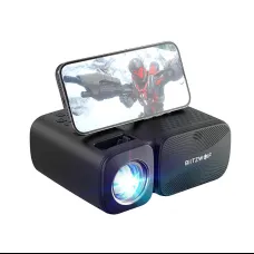 BlitzWolf BW-V3 Mini LED beamer / projektor, Wi-Fi + Bluetooth (fekete)