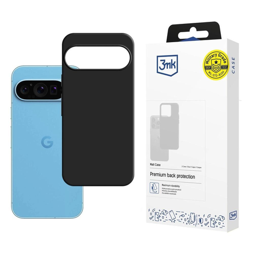 3mk Matt Tok Google Pixel 9-hez - Fekete 3mk Matt Tok Google Pixel 9-hez - Fekete