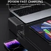 Choetech B635BK USB-A / USB-C Hordozható töltő 22.5W 27000mAh - fekete - 4. kép