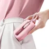Joyroom mini powerbank 10000mAh Színes Sorozat 22.5W beépített USB C és Lightning kábelekkel rózsaszín (JR-L012) - 4. kép